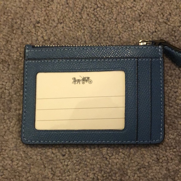 Coach crossgrain leather mini skinny NWT - Picture 2 of 3